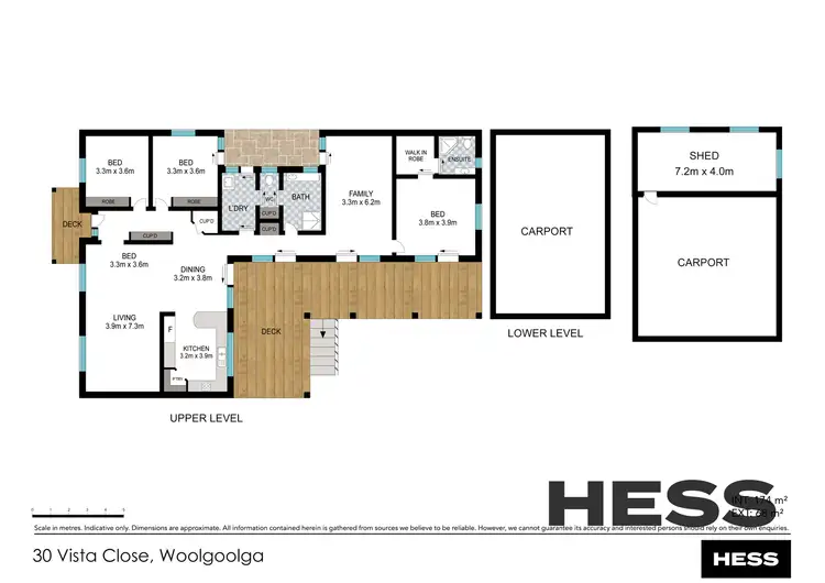 Floorplan of Homely house listing, 30 Vista Close, Woolgoolga NSW 2456
