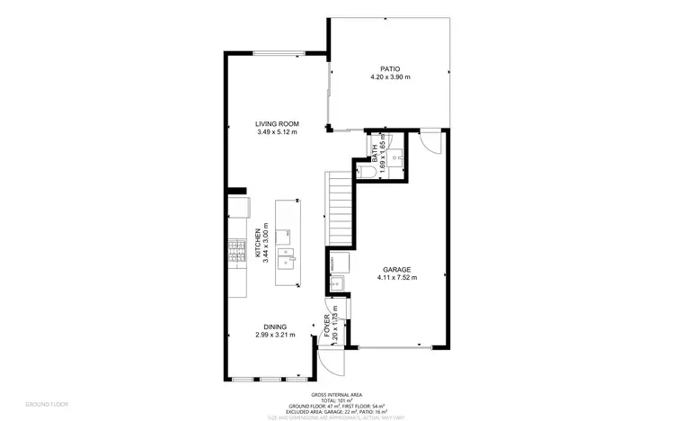 Floorplan of Homely unit listing, 6/118 South Street, Centenary Heights QLD 4350