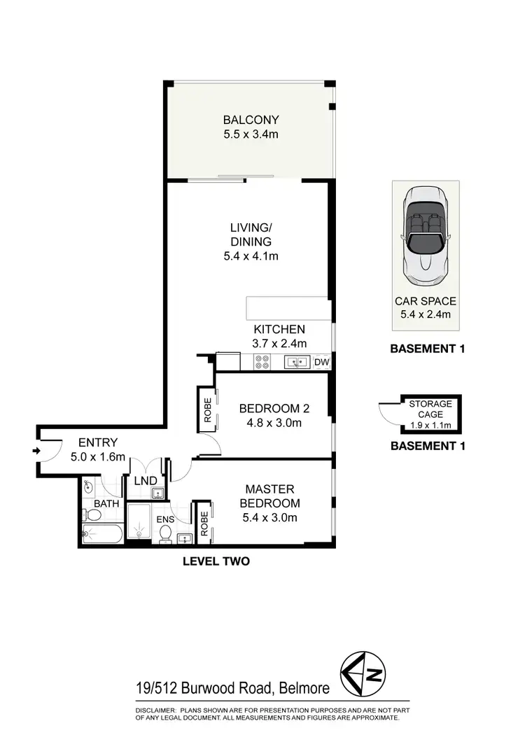 Floorplan of Homely apartment listing, 19/512 Burwood Road, Belmore NSW 2192