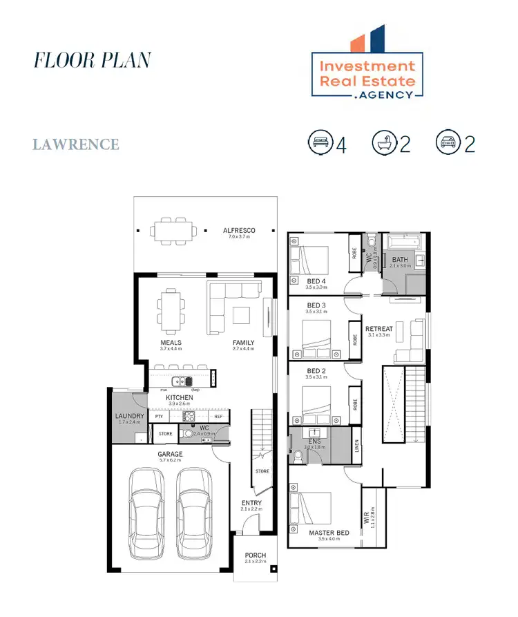 Floorplan of Homely house listing, Address available on request