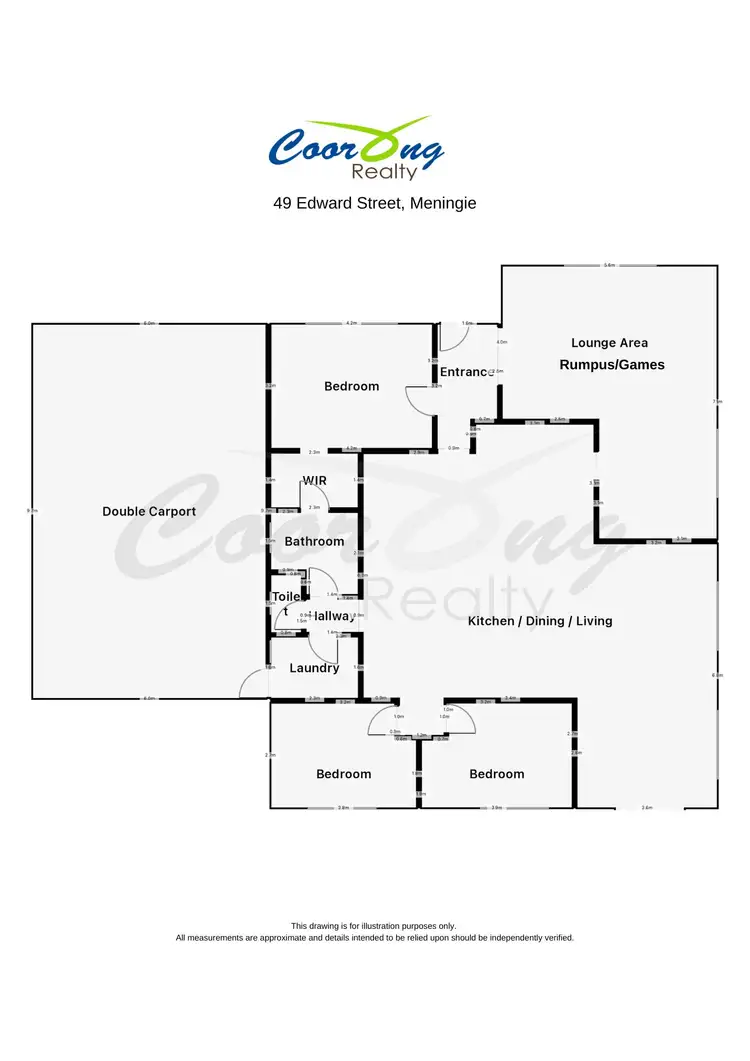 Floorplan of Homely house listing, 49 Edward Street, Meningie SA 5264