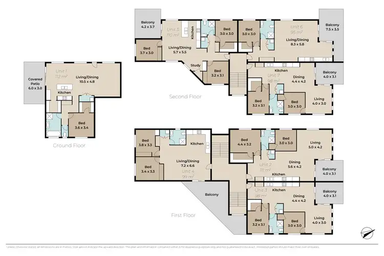 Floorplan of Homely block of units listing, 25 Donaldson Street, Corinda QLD 4075