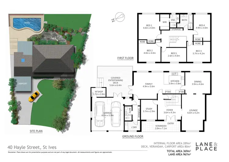 Floorplan of Homely house listing, 40 Hayle Street, St Ives NSW 2075
