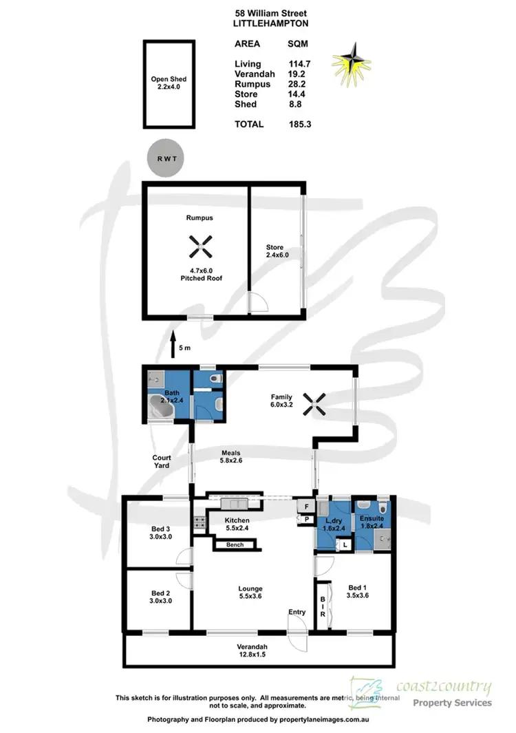 Floorplan of Homely house listing, 58 William Street, Littlehampton SA 5250