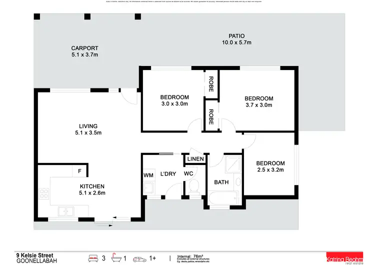 Floorplan of Homely house listing, 9 Kelsie Street, Goonellabah NSW 2480