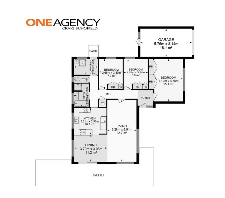 Floorplan of Homely house listing, 6 Woolalla Street, Cooma NSW 2630