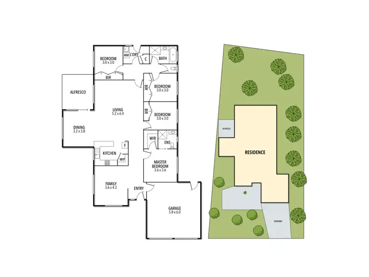 Floorplan of Homely house listing, 18 Cambridge Drive, Mansfield VIC 3722