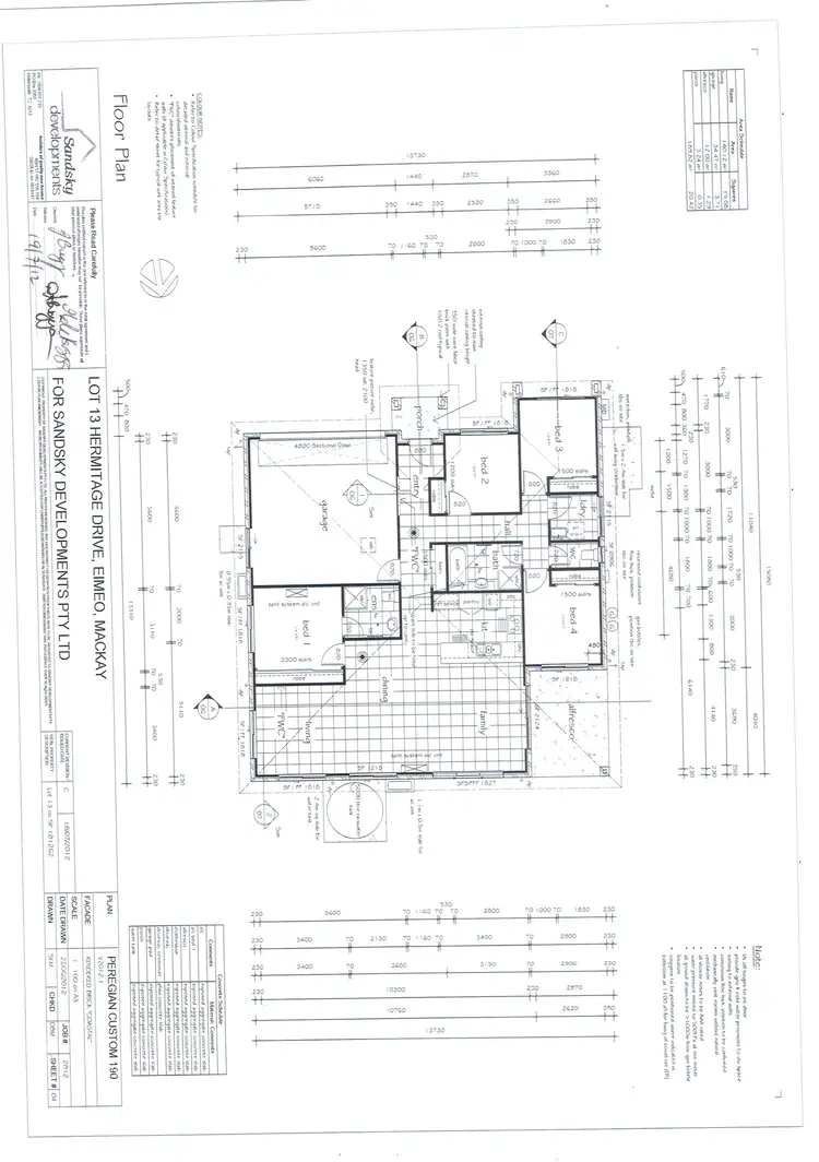 Floorplan of Homely house listing, 35 Hermitage Drive, Eimeo QLD 4740