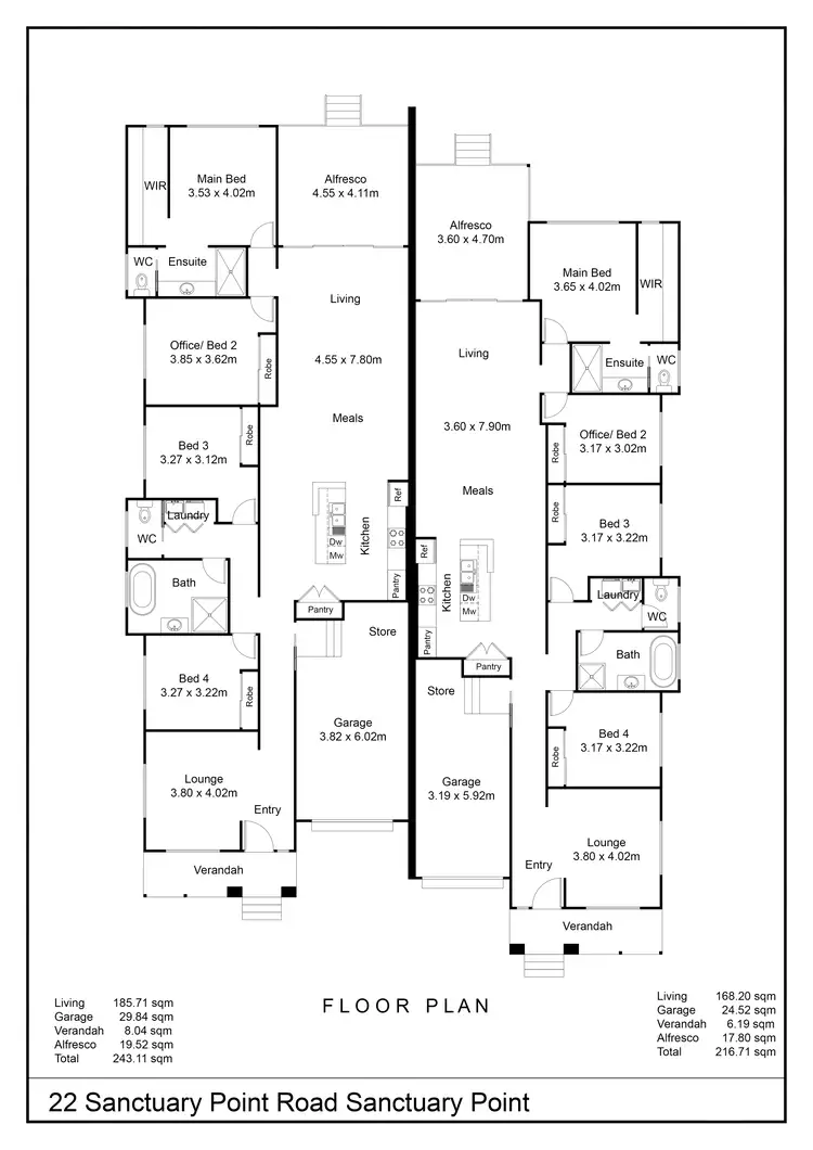 Floorplan of Homely land listing, 22 Sanctuary Point Road, Sanctuary Point NSW 2540