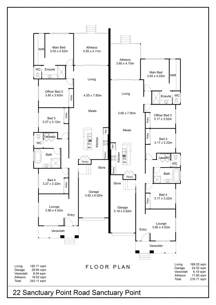 Floorplan of Homely land listing, 22 Sanctuary Point Road, Sanctuary Point NSW 2540