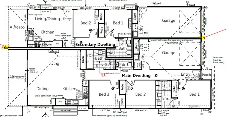 Floorplan of Homely house listing, 2/83 Fairbourne Terrace, Pimpama QLD 4209