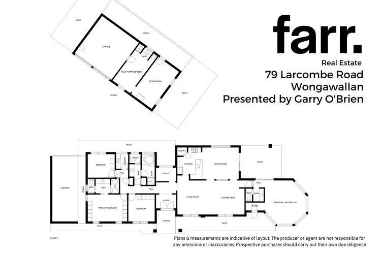 Floorplan of Homely rural property listing, 79 Larcombe Drive, Wongawallan QLD 4210