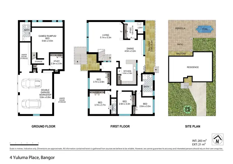 Floorplan of Homely house listing, 4 Yuluma Close, Bangor NSW 2234