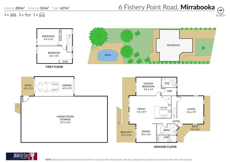 Floorplan of Homely house listing, 6 Fishery Point Road, Mirrabooka NSW 2264