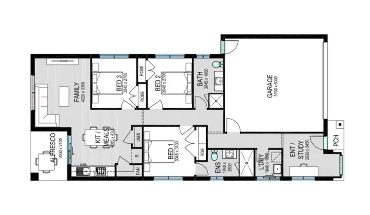 Floorplan of Homely house listing, Address available on request