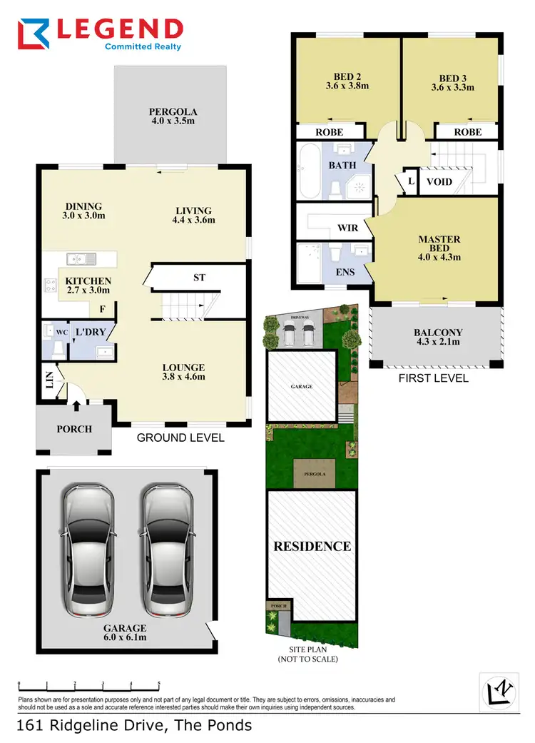 Floorplan of Homely house listing, 161 Ridgeline Drive, The Ponds NSW 2769