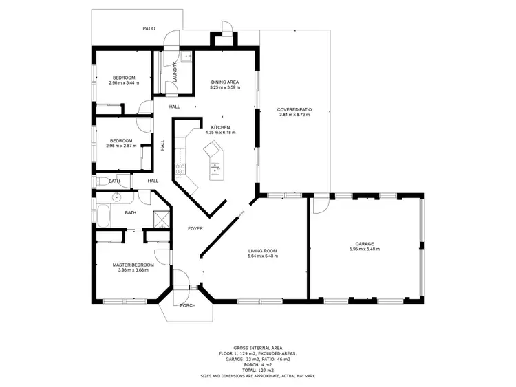 Floorplan of Homely house listing, 7 Oakmont Circuit, Wodonga VIC 3690