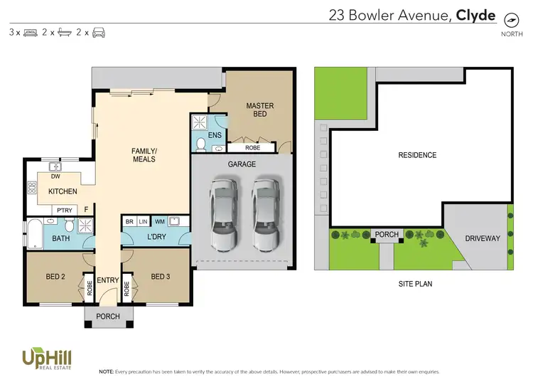 Floorplan of Homely house listing, 23 Bowler Avenue, Clyde VIC 3978