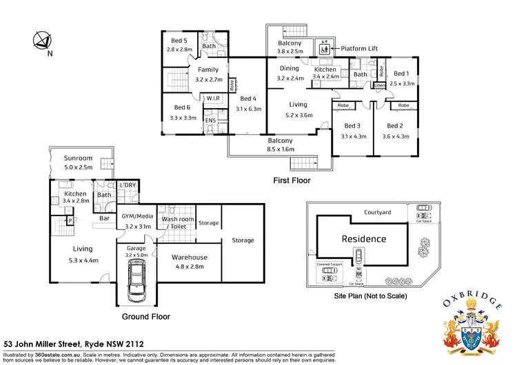 Floorplan of Homely house listing, 53 John Miller Street, Ryde NSW 2112