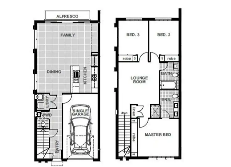 Floorplan of Homely townhouse listing, 115/36 Cox Road, Pimpama QLD 4209