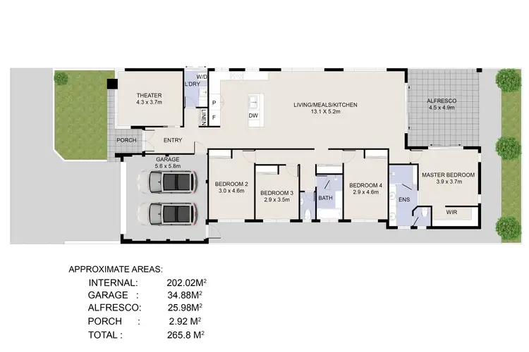 Floorplan of Homely house listing, 40 Farrington Road, Leeming WA 6149
