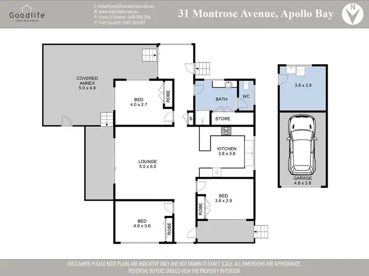 Floorplan of Homely house listing, 31 Montrose Avenue, Apollo Bay VIC 3233