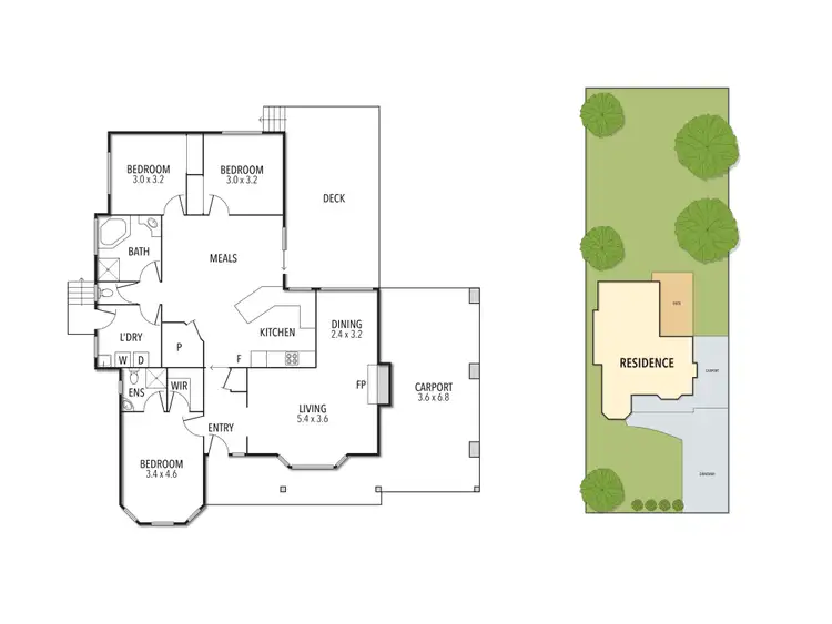 Floorplan of Homely house listing, 42 Somerset Crescent, Mansfield VIC 3722