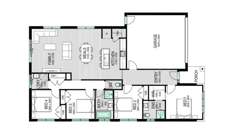Floorplan of Homely house listing, Address available on request