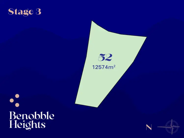 Floorplan of Homely land listing, Lot 52, 2558 Beaudesert-Nerang Road, Benobble QLD 4275