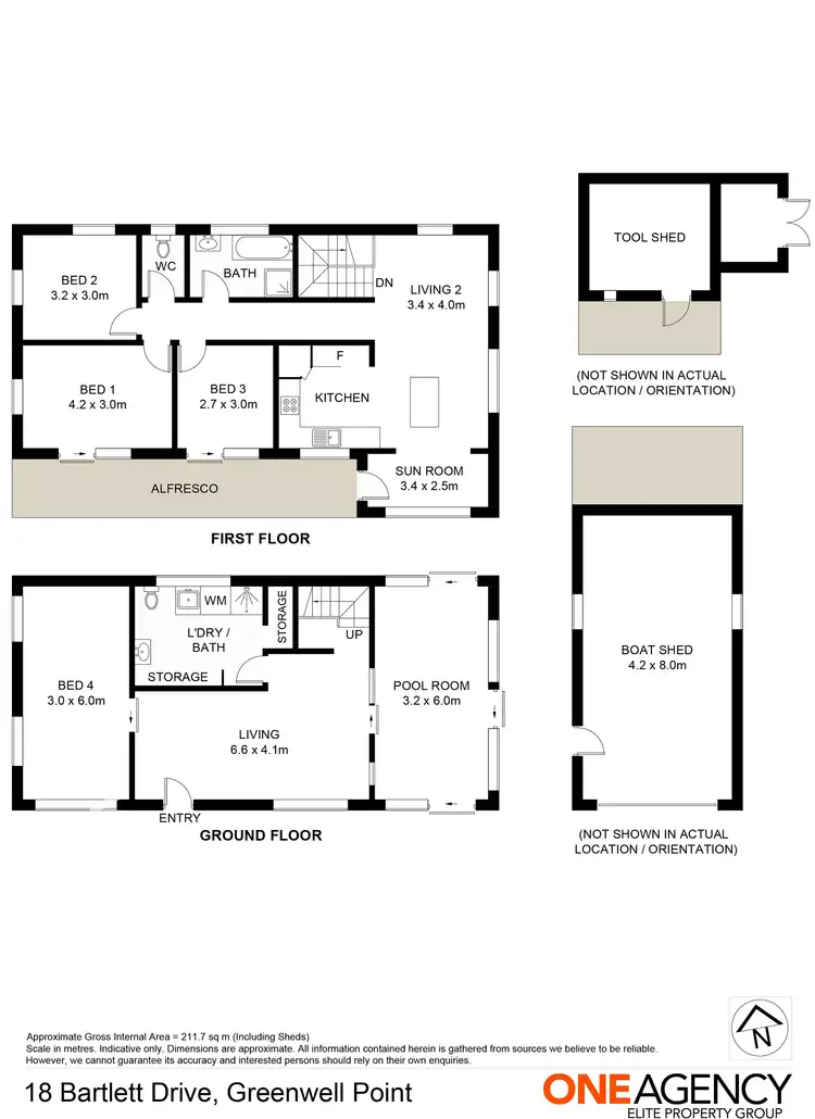 Floorplan of Homely house listing, 18 Bartlett Drive, Greenwell Point NSW 2540
