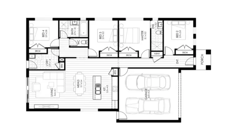 Floorplan of Homely house listing, Address available on request
