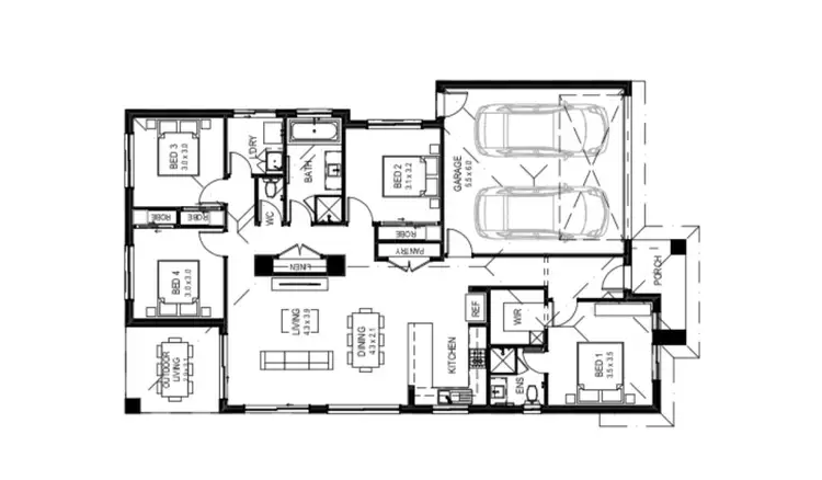 Floorplan of Homely house listing, Address available on request