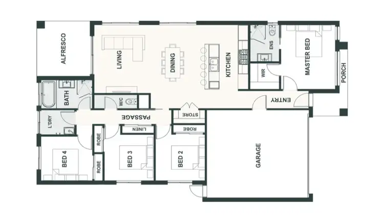 Floorplan of Homely house listing, Address available on request