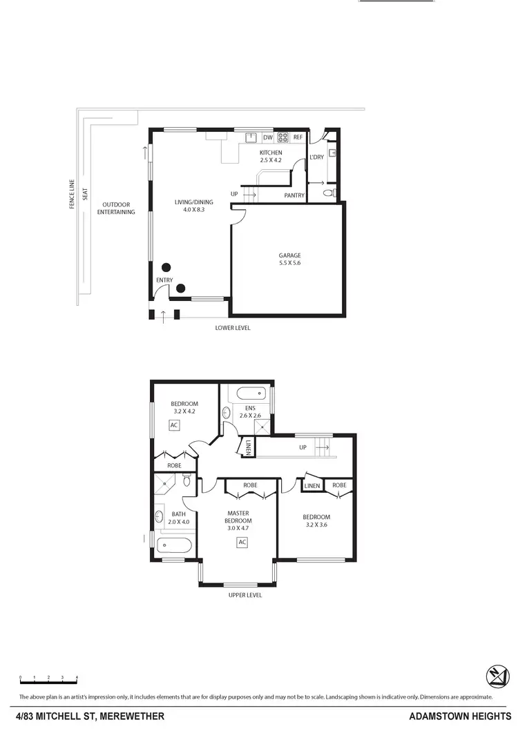 Floorplan of Homely house listing, Unit 4/83 Mitchell Street, Merewether NSW 2291