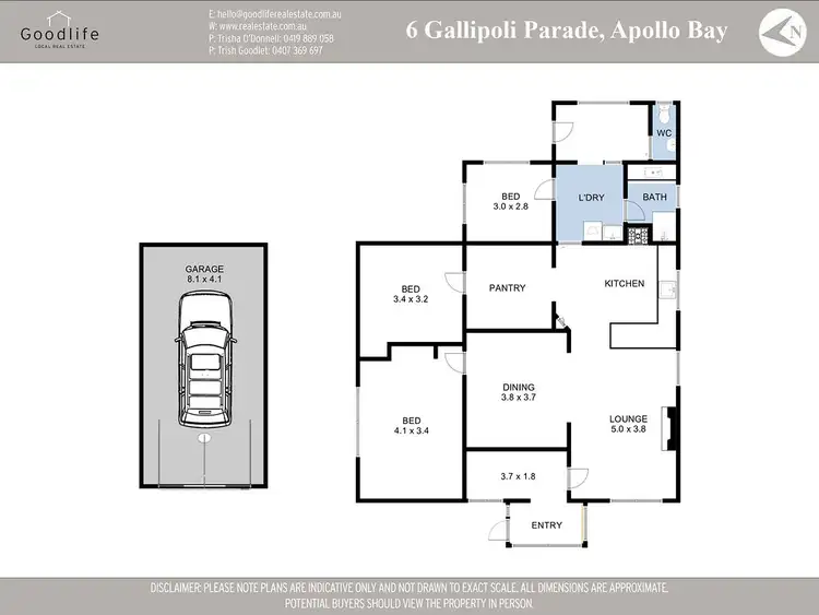 Floorplan of Homely house listing, 6 Gallipoli Parade, Apollo Bay VIC 3233