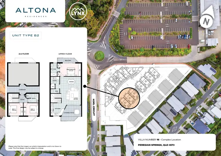 Floorplan of Homely villa listing, 16/1 Ridgeview Drive, Peregian Springs QLD 4573