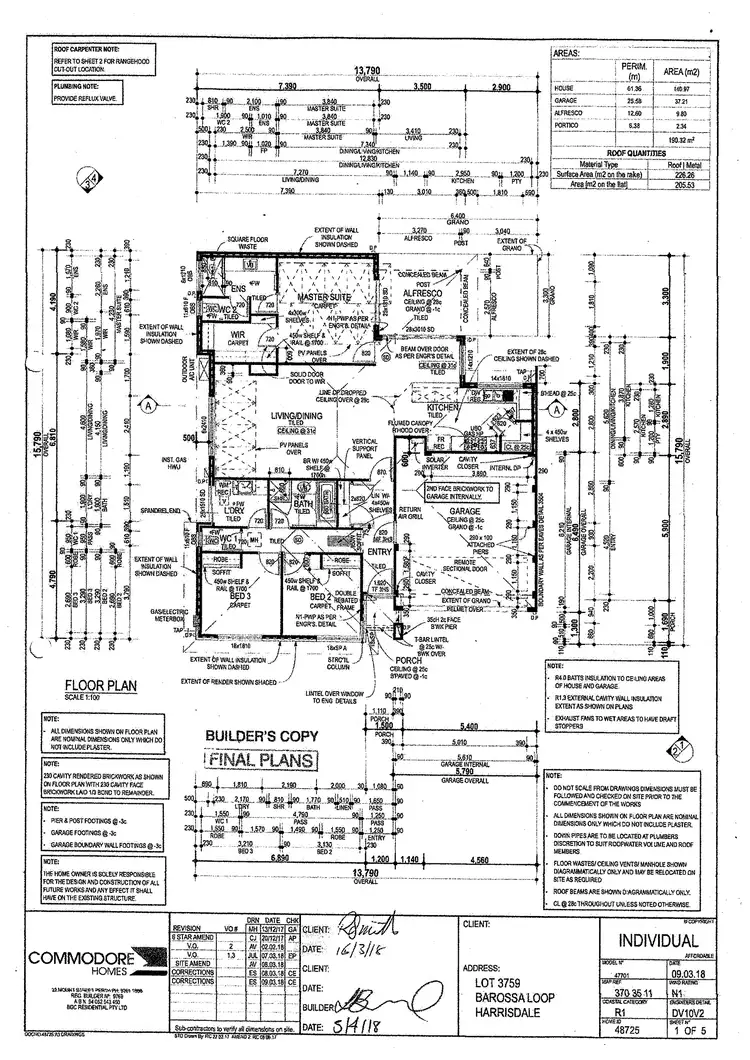 Floorplan of Homely house listing, 4 Barossa Loop, Harrisdale WA 6112