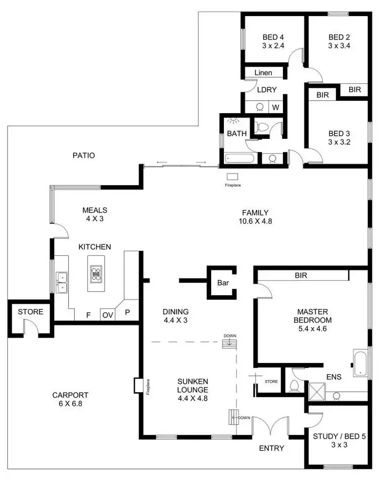 Floorplan of Homely house listing, 21 McCaskill Way, Noranda WA 6062