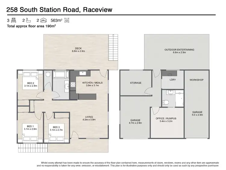 Floorplan of Homely house listing, 258 South Station Road, Raceview QLD 4305