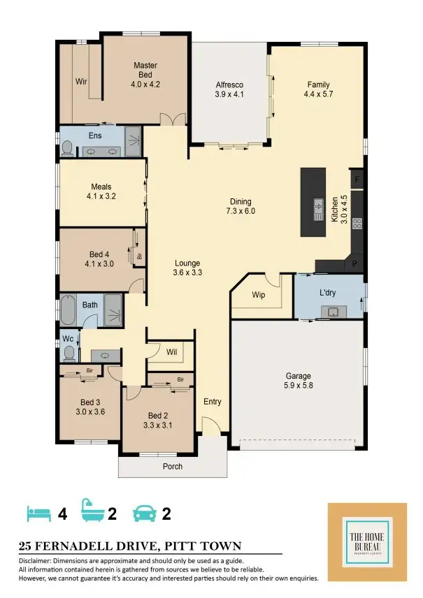 Floorplan of Homely house listing, 25 Fernadell Drive, Pitt Town NSW 2756
