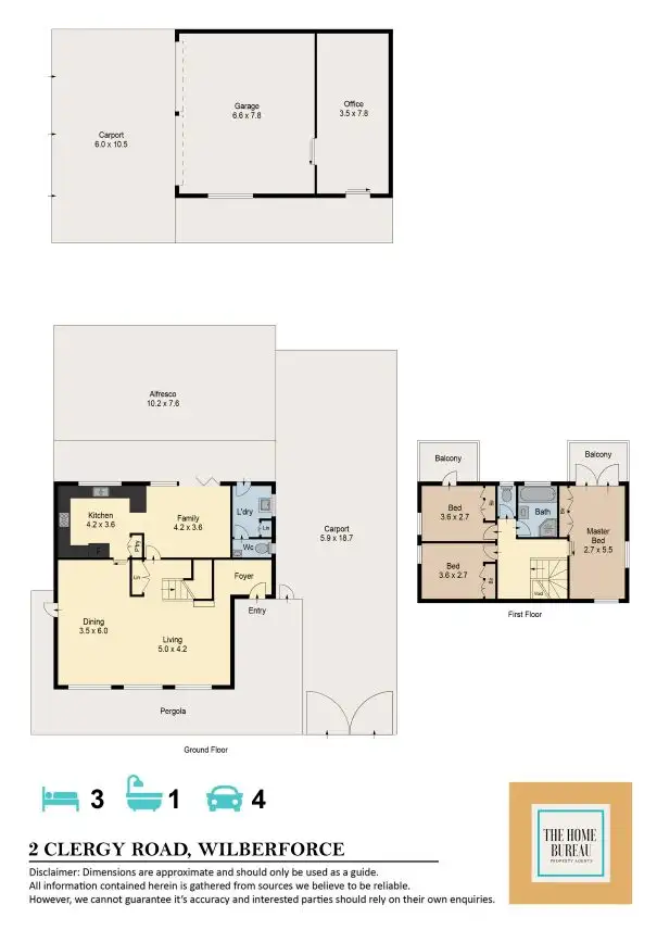 Floorplan of Homely house listing, 2 Clergy Road, Wilberforce NSW 2756