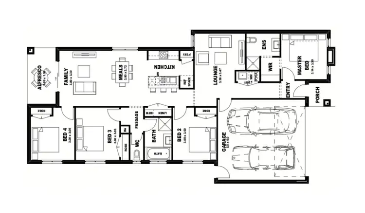 Floorplan of Homely house listing, Address available on request