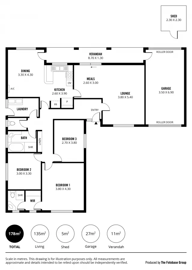Floorplan of Homely house listing, 9 Robert Street, Athelstone SA 5076
