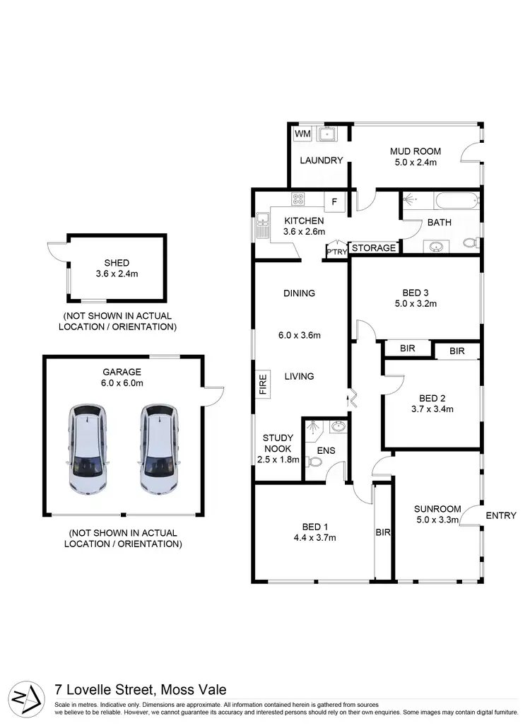 Floorplan of Homely house listing, 7 Lovelle Street, Moss Vale NSW 2577