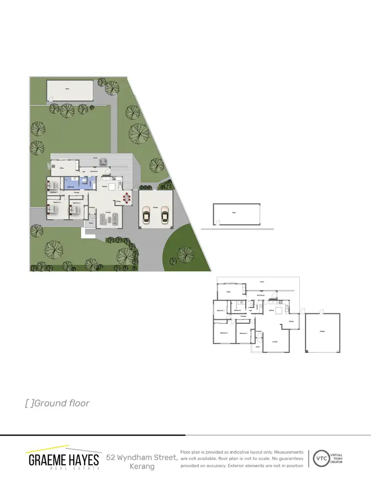 Floorplan of Homely house listing, 52 Wyndham Street, Kerang VIC 3579