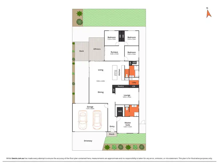 Floorplan of Homely house listing, 14 Worn Road, Charlemont VIC 3217