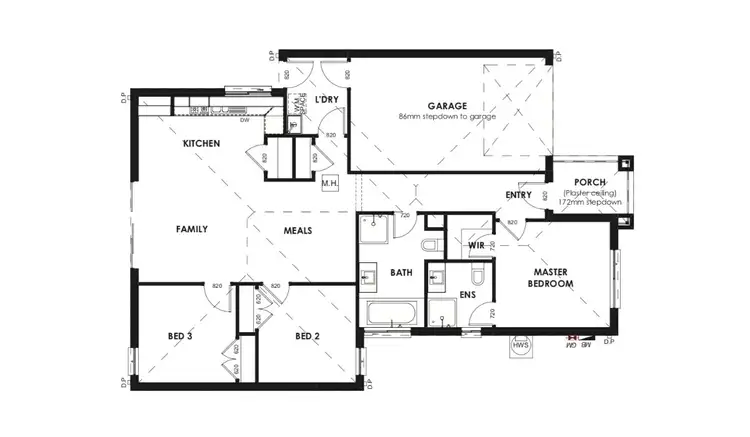 Floorplan of Homely house listing, Address available on request