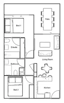Floorplan of Homely unit listing, 106/15 Bland Street, Coopers Plains QLD 4108