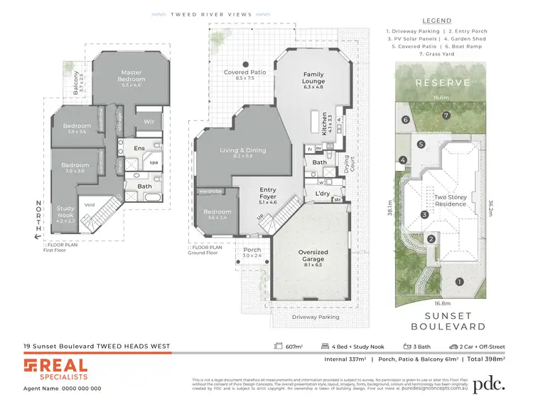 Floorplan of Homely house listing, 19 Sunset Boulevard, Tweed Heads West NSW 2485
