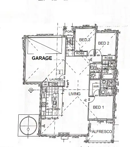 Floorplan of Homely house listing, 16 Harry Crescent, Hamilton Valley NSW 2641